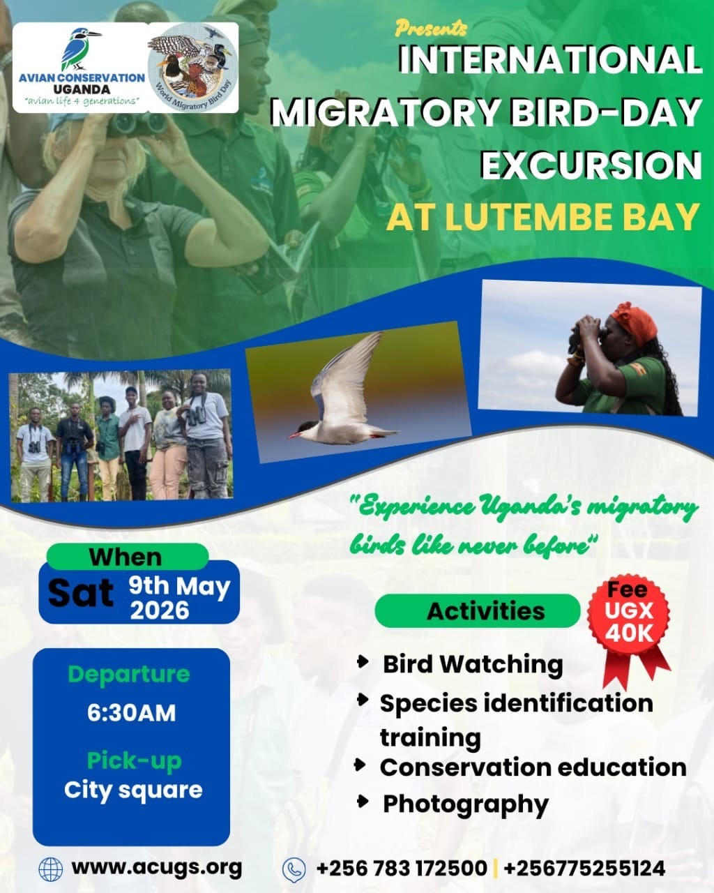 International Migratory Bird-Day at Lutembe Bay