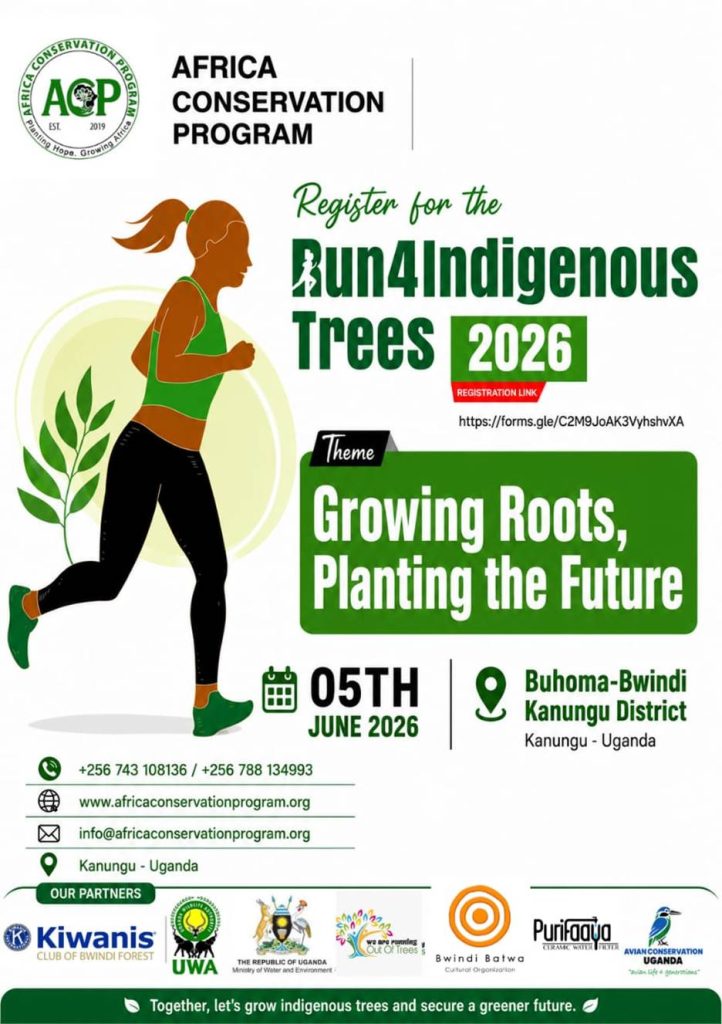 Avian Conservation Uganda and African Conservation Programs Unite for a Run for Indigenous Trees