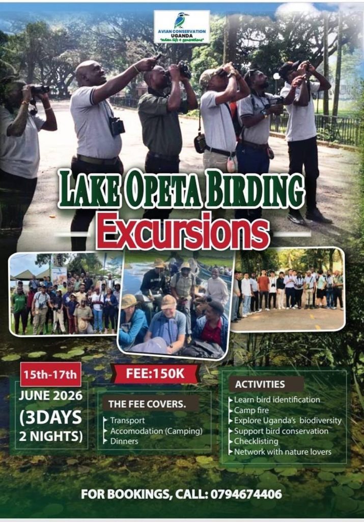 Join Avian Conservation Uganda at Lake Opeta